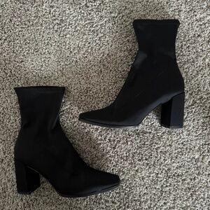 Reserved Black Ankle Boots